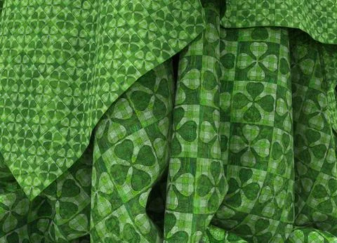 St. Patrick's Background Stock Illustration