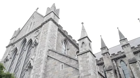 St. Patrick's Cathedral Dublin, Ireland Stock Footage 65049335