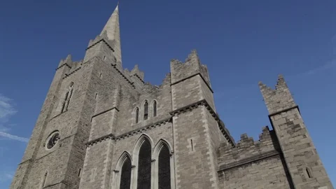 St. Patrick's Cathedral - Dublin, Ireland Stock-Footage 80900702