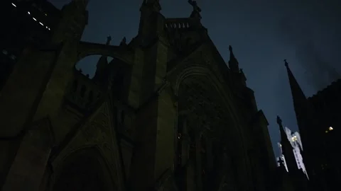 St. Patrick's Cathedral (Midtown Manhattan) Stock Footage 190597902