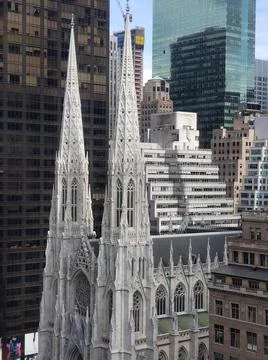 St. Patrick's Cathedral Stock Photos