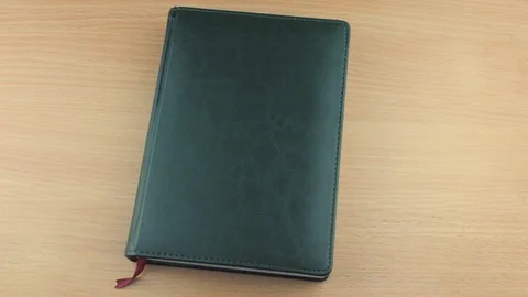 St. Patrick's Day and notebook Stock Footage 85596032