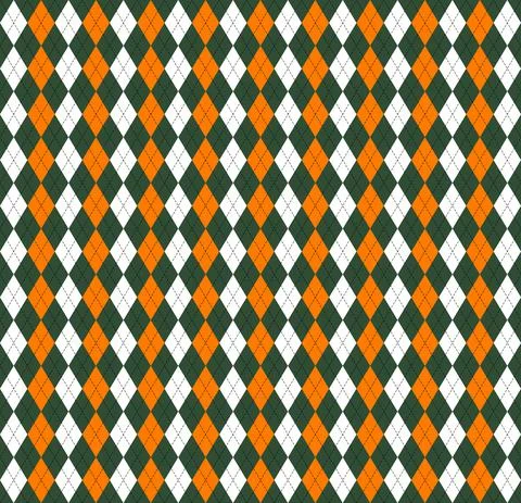 St. Patricks day Argyle. Pattern Scottish cage Illustrazione stock