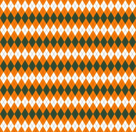 St. Patricks day Argyle. Pattern Scottish cage Stock Illustration
