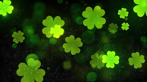 St Patricks Day Background 2 Stock Footage 248882029