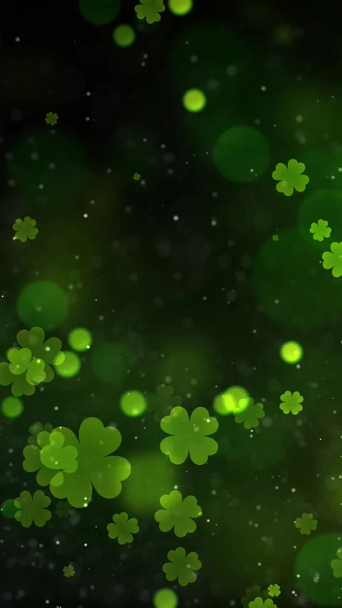 St Patricks Day Background 2 Stock Footage 265429289