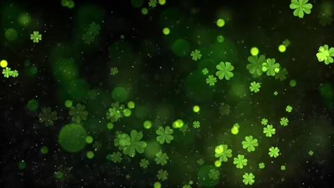 St Patricks Day Background 5 Video stock 266113003