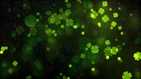 St Patricks Day Background 7 Stock Footage 266113002