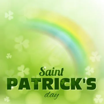 St. patricks day background Stock Illustration
