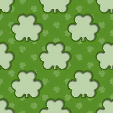St Patricks day background Stock Illustration