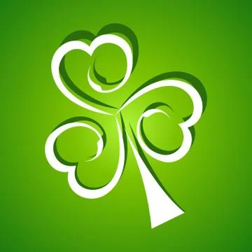 St Patricks Day background Stock Illustration