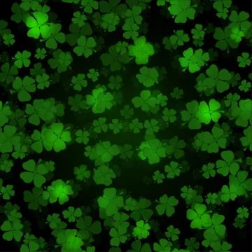 St Patricks day background Stock Illustration