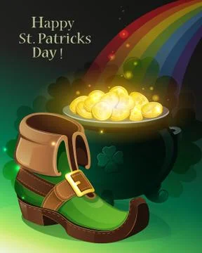 St. Patrick's Day background Stock Illustration