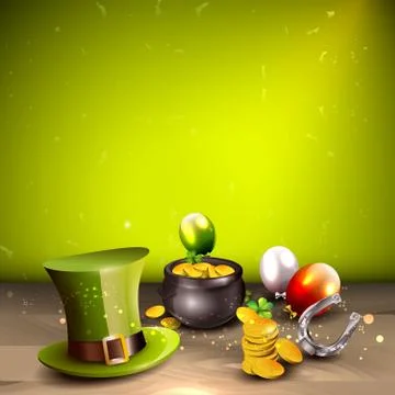 St. Patrick's Day background Stock Illustration
