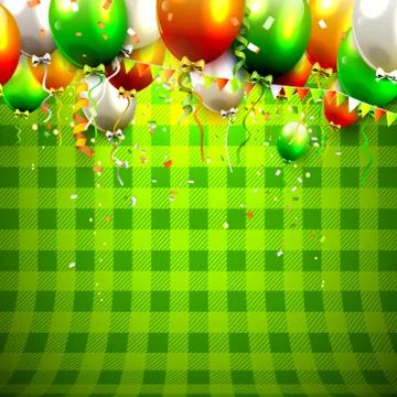St. Patrick's Day background Stock Illustration