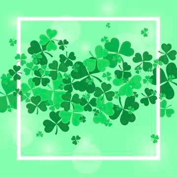 St Patrick's Day background Stock Illustration