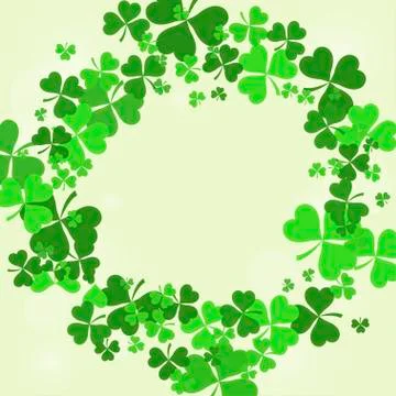 St Patrick's Day background Stock Illustration