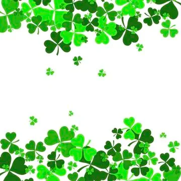 St Patrick's Day background Stock Illustration
