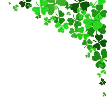 St Patrick's Day background Stock Illustration