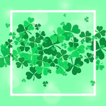 St Patrick's Day background Stock Illustration