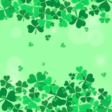 St Patrick's Day background Stock Illustration