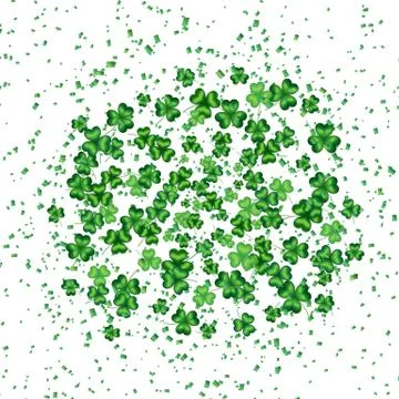 St patricks day background Stock Illustration