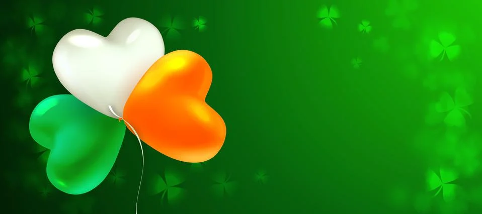 St Patrick's Day Background Illustrazione stock
