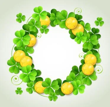 St. Patrick's Day background Stock Illustration