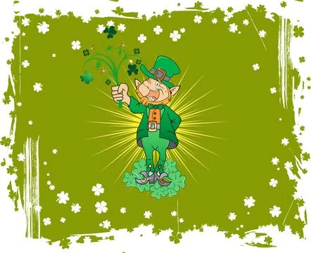 St. Patrick's Day Background Stock Illustration