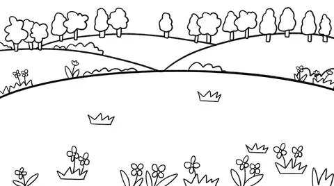 St Patricks Day background line work for coloring Stock Illustration