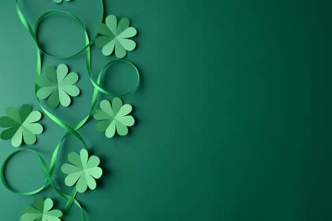 St. Patrick's Day background Stock Photos