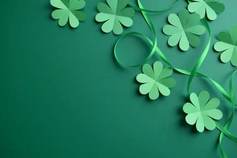 St. Patrick's Day background Stock Photos
