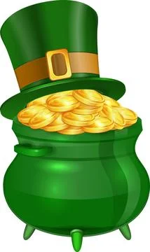 St. Patrick's Day Banner Stock Illustration