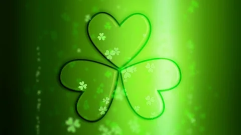 St. Patrick's day Beer Bubbles Stock Footage 74925401