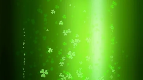 St. Patrick's day Beer Bubbles Stock Footage 74925420