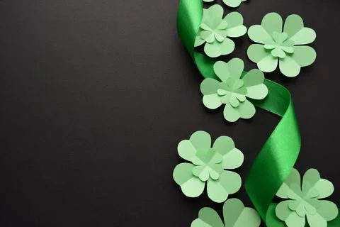 St. Patrick's Day celebration background Stock Photos