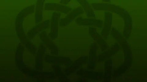 St Patricks Day - Celtic Trinity Knots 動画素材 64787