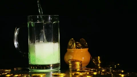 St Patrick's Day concept. Stock Footage 263813093