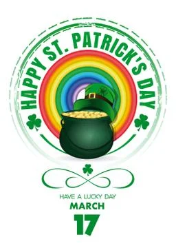 St. Patricks Day design Stock-Illustration