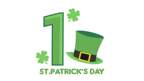 St Patricks Day Stock Footage 307087427