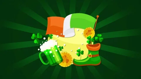 St Patricks Day Stock Footage 341878486