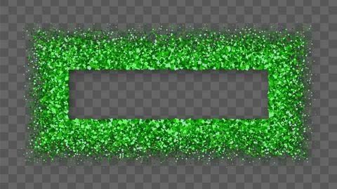 St. Patrick's Day Frame. 库存插图