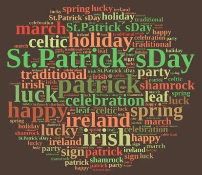 St. Patricks Day. Stock Illustration