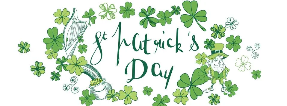 St patricks day Stock Illustration