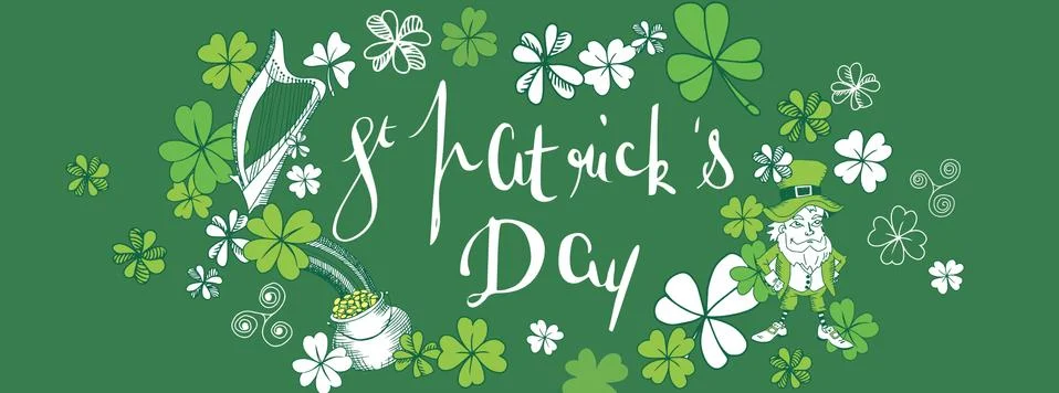 St patricks day Stock Illustration