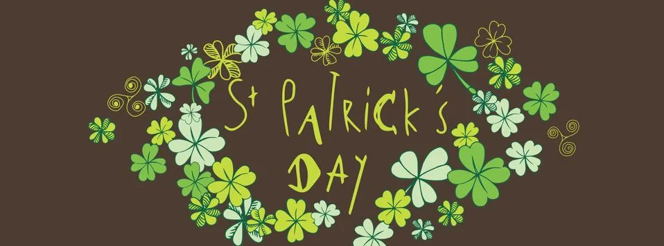 St patricks day Stock Illustration