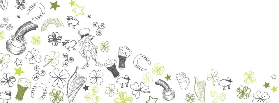 St patricks day Stock Illustration