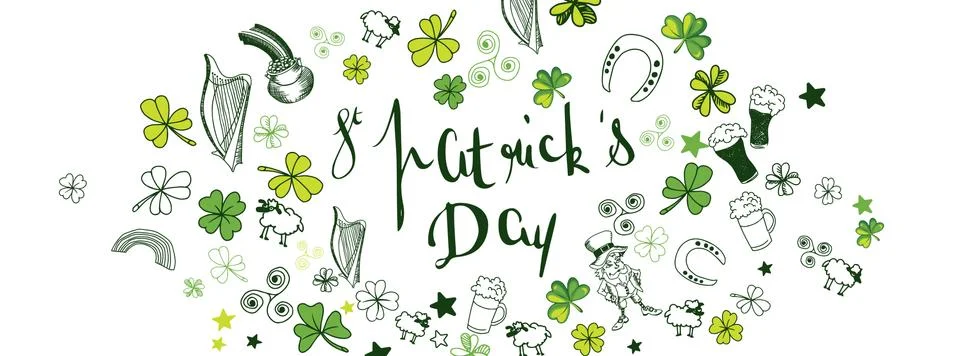 St patricks day Stock Illustration