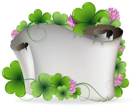 St. Patrick's Day invitation Stock Illustration