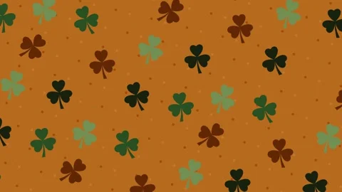 St. Patrick's Day Pattern Stock Footage 302094294